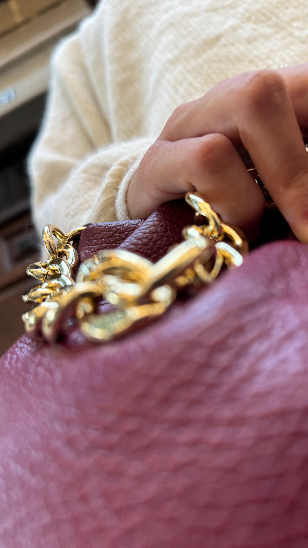 Cartera Bolonia Burdeos