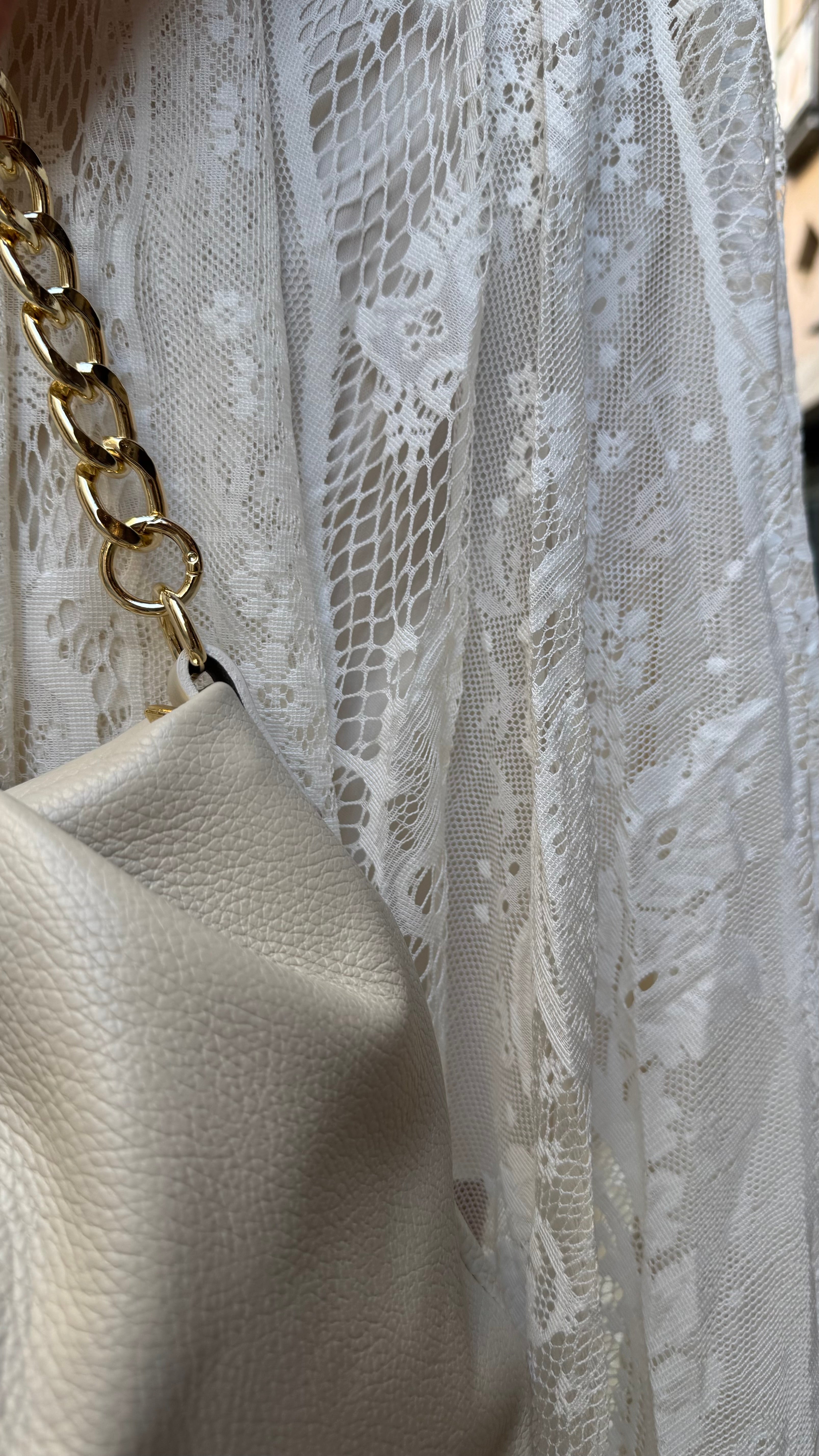 Cartera Bolonia Beige