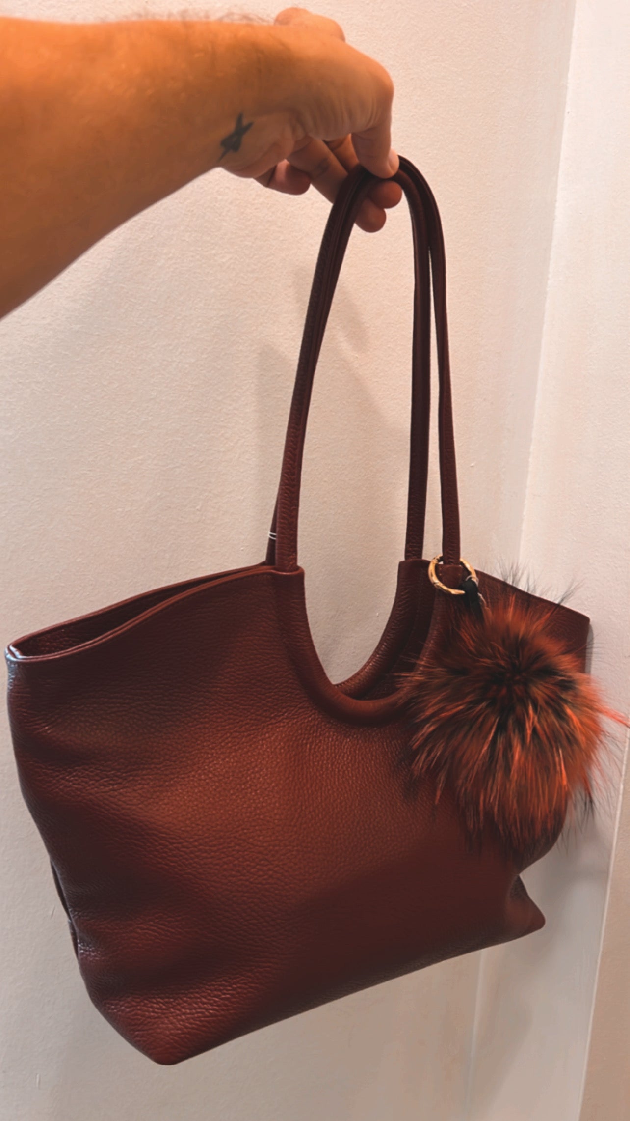 Bolso Nápoles Burdeos